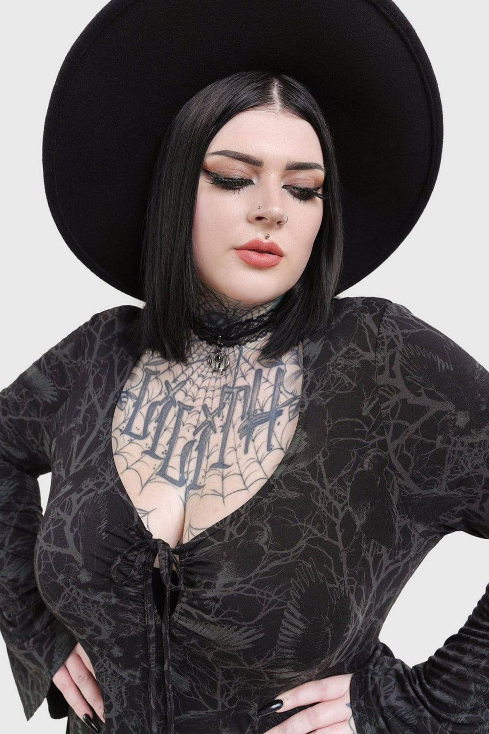 Women Maxi | Killstar Raven Shade Dress