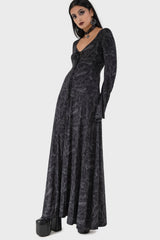 Women Maxi | Killstar Raven Shade Dress