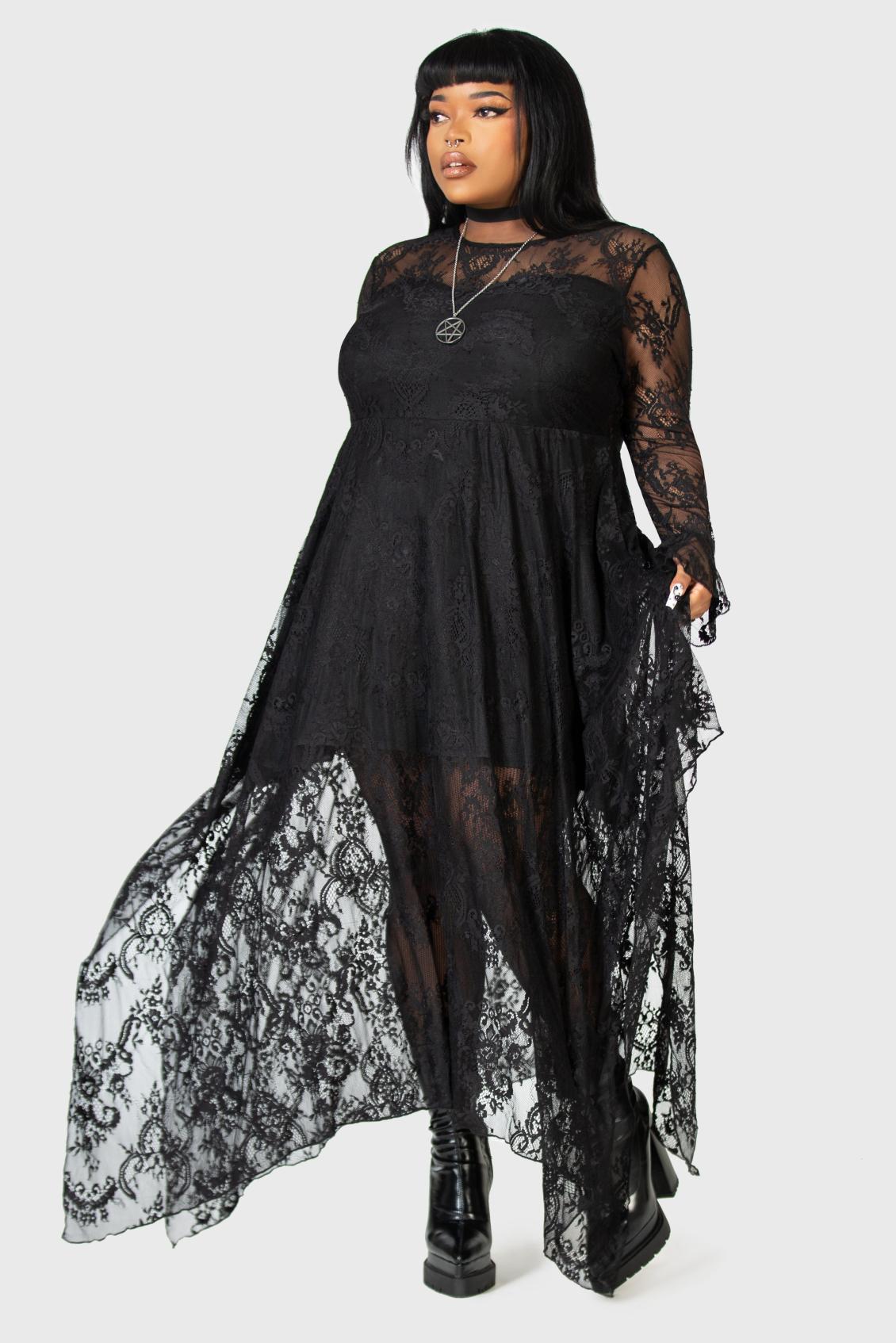 Women Maxi | Killstar Shadow Figure Maxi Dress