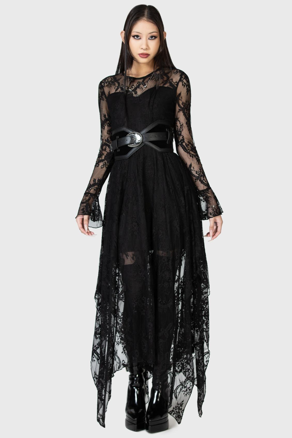 Women Maxi | Killstar Shadow Figure Maxi Dress