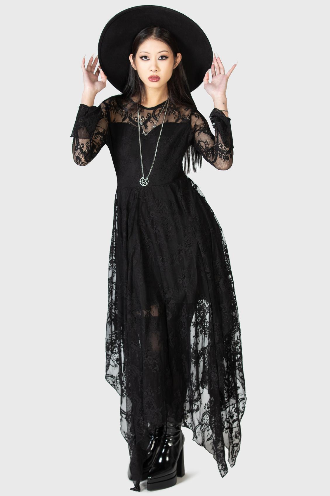 Women Maxi | Killstar Shadow Figure Maxi Dress
