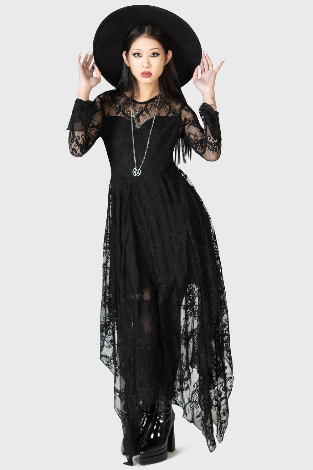 Women Maxi | Killstar Shadow Figure Maxi Dress