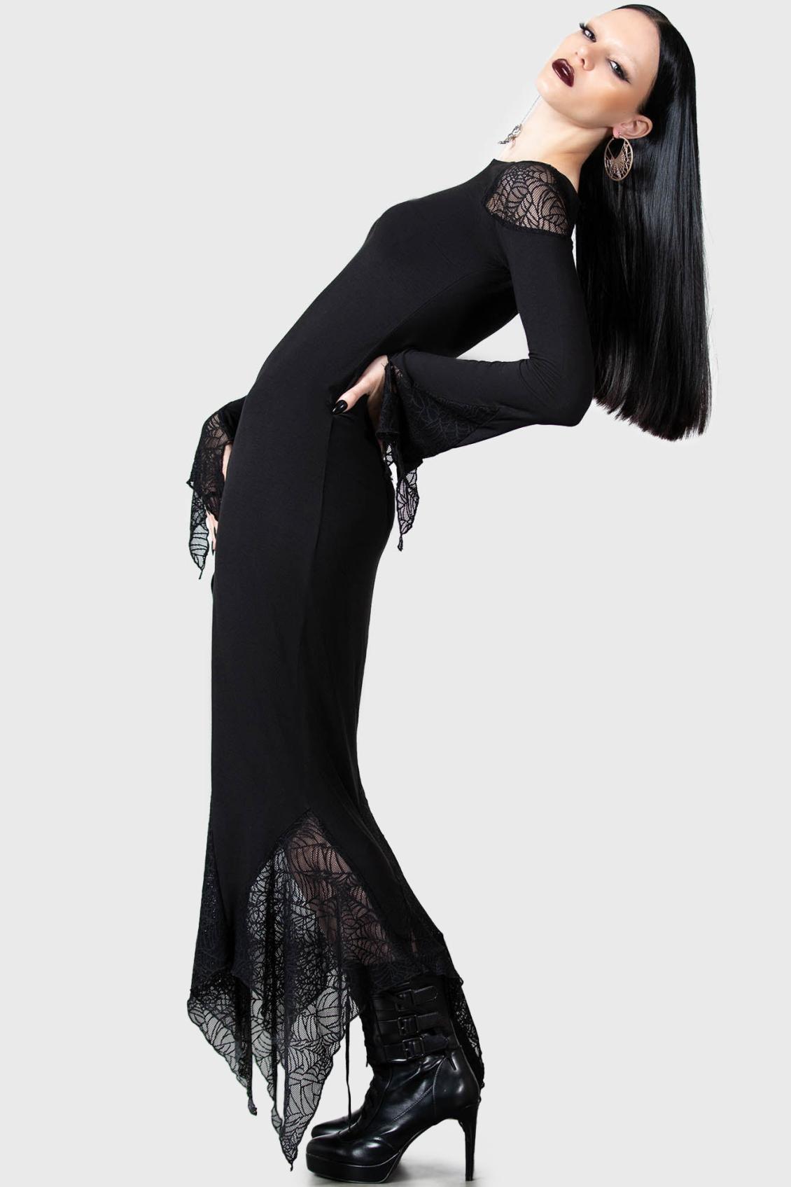 Women Maxi | Killstar Spiderella Dress