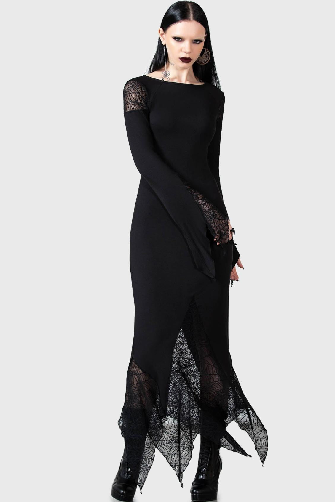 Women Maxi | Killstar Spiderella Dress