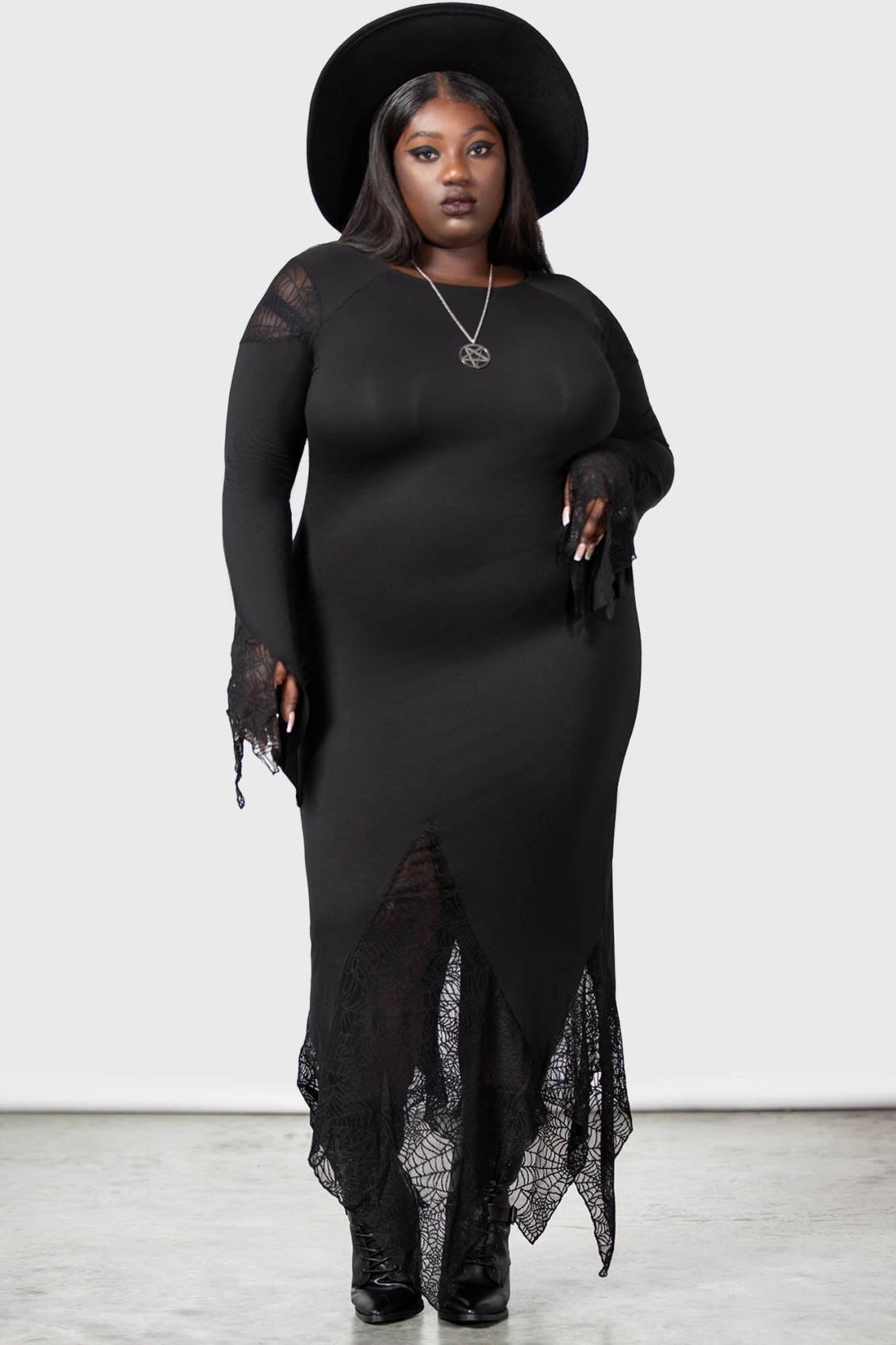 Women Maxi | Killstar Spiderella Dress