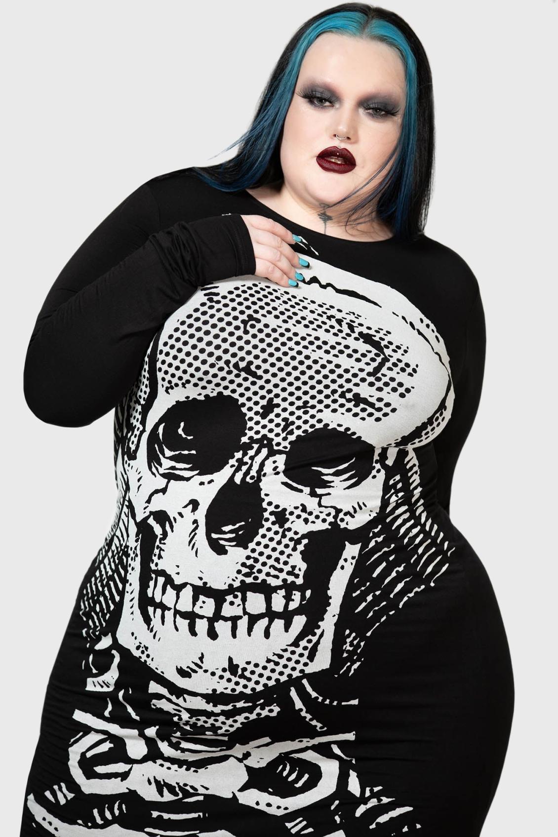 Women Maxi | Killstar Spine Chilling Maxi Dress