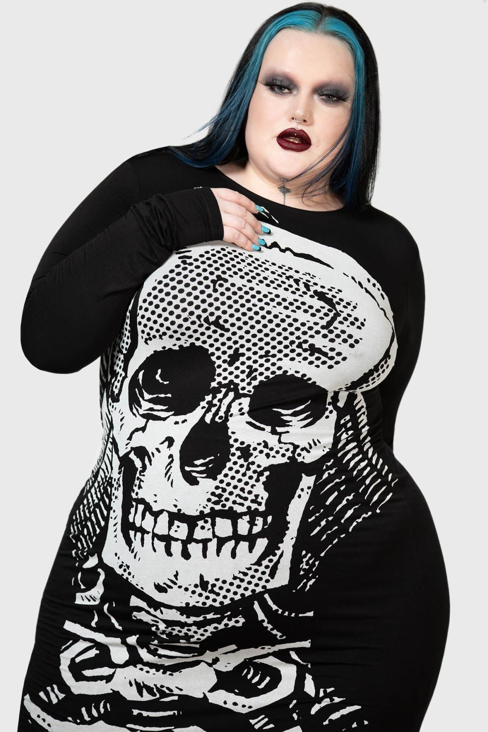 Women Maxi | Killstar Spine Chilling Maxi Dress