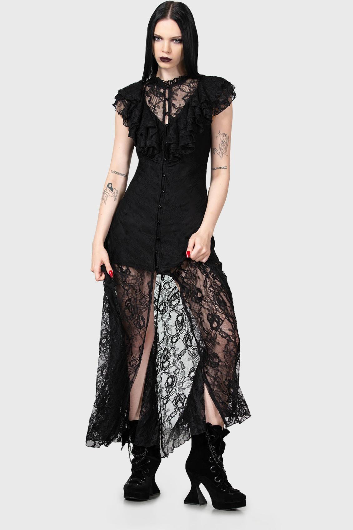 Women Maxi | Killstar Vampire&#039;s Ball Maxi Dress