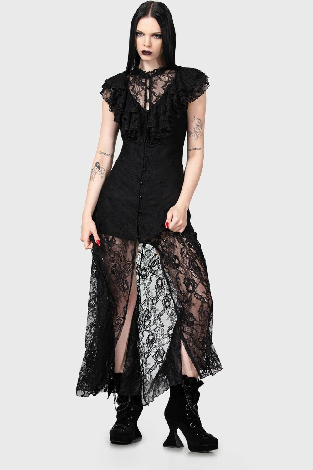 Women Maxi | Killstar Vampire&#039;s Ball Maxi Dress