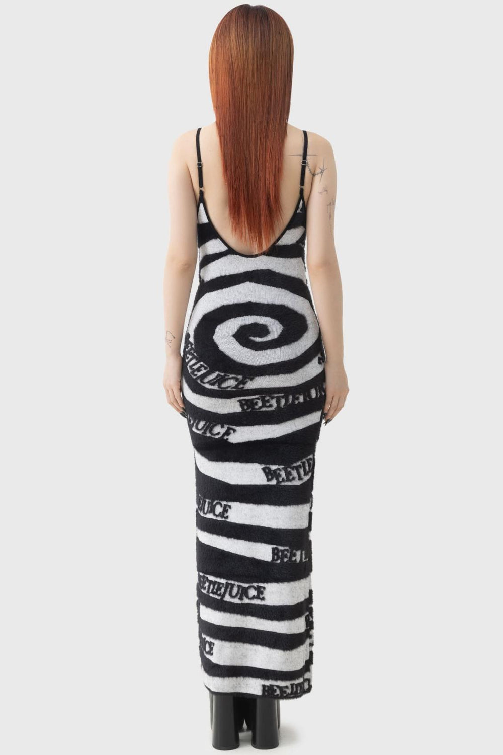 Women Maxi | Killstar Vertigo Spiral Knitted Maxi Dress