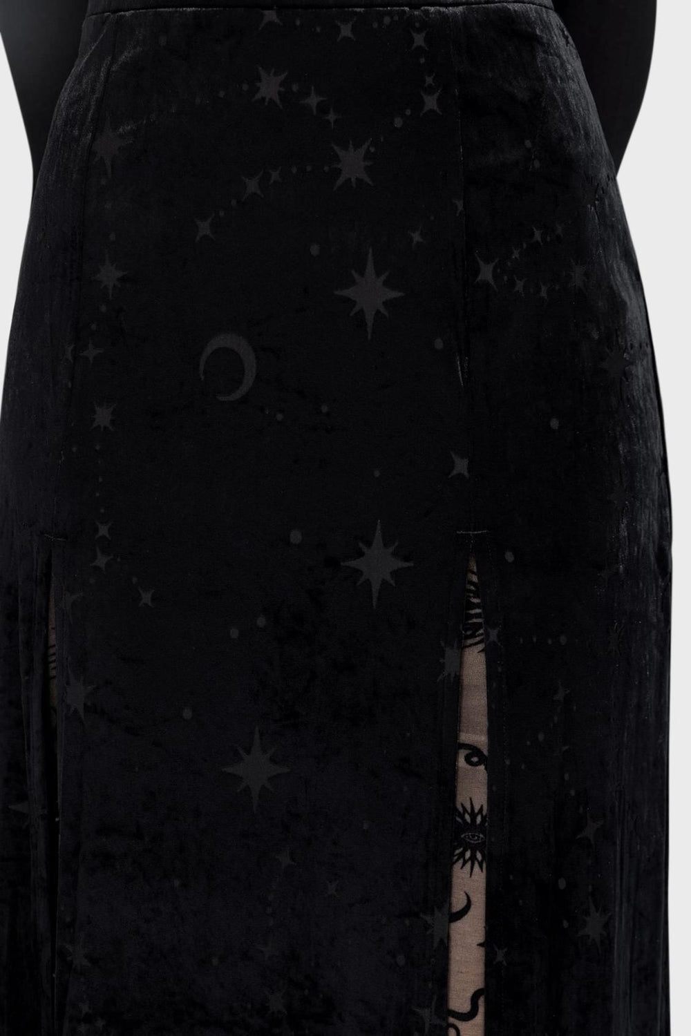 Women Maxi Skirts | Killstar Coma Star Maxi Skirt