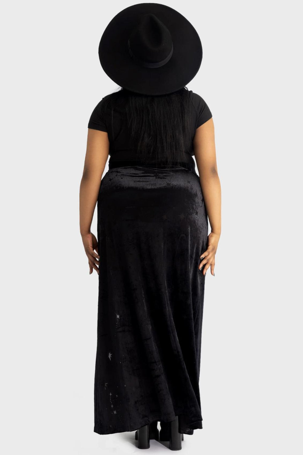 Women Maxi Skirts | Killstar Coma Star Maxi Skirt