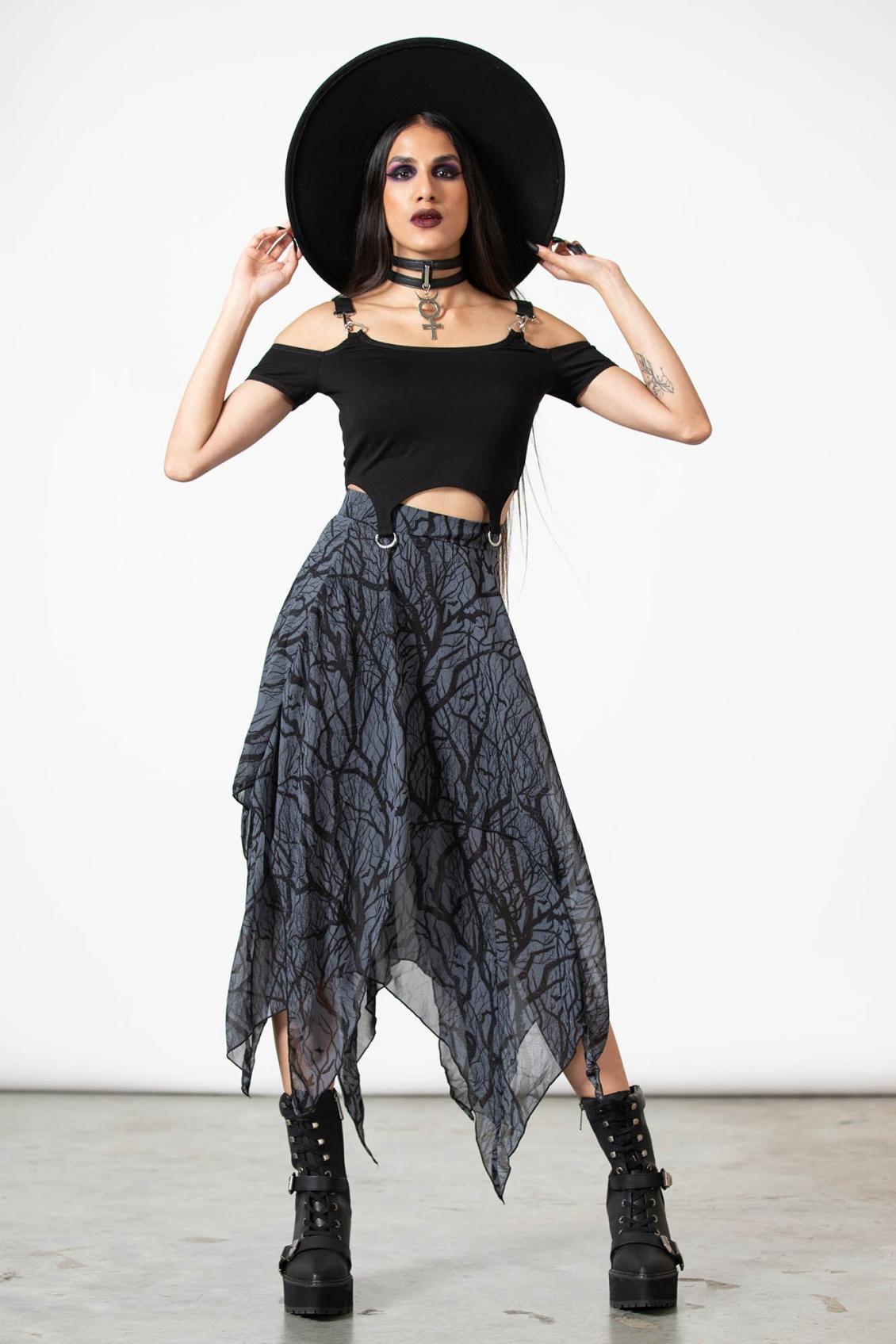 Women Maxi Skirts | Killstar Dasia Maxi Skirt