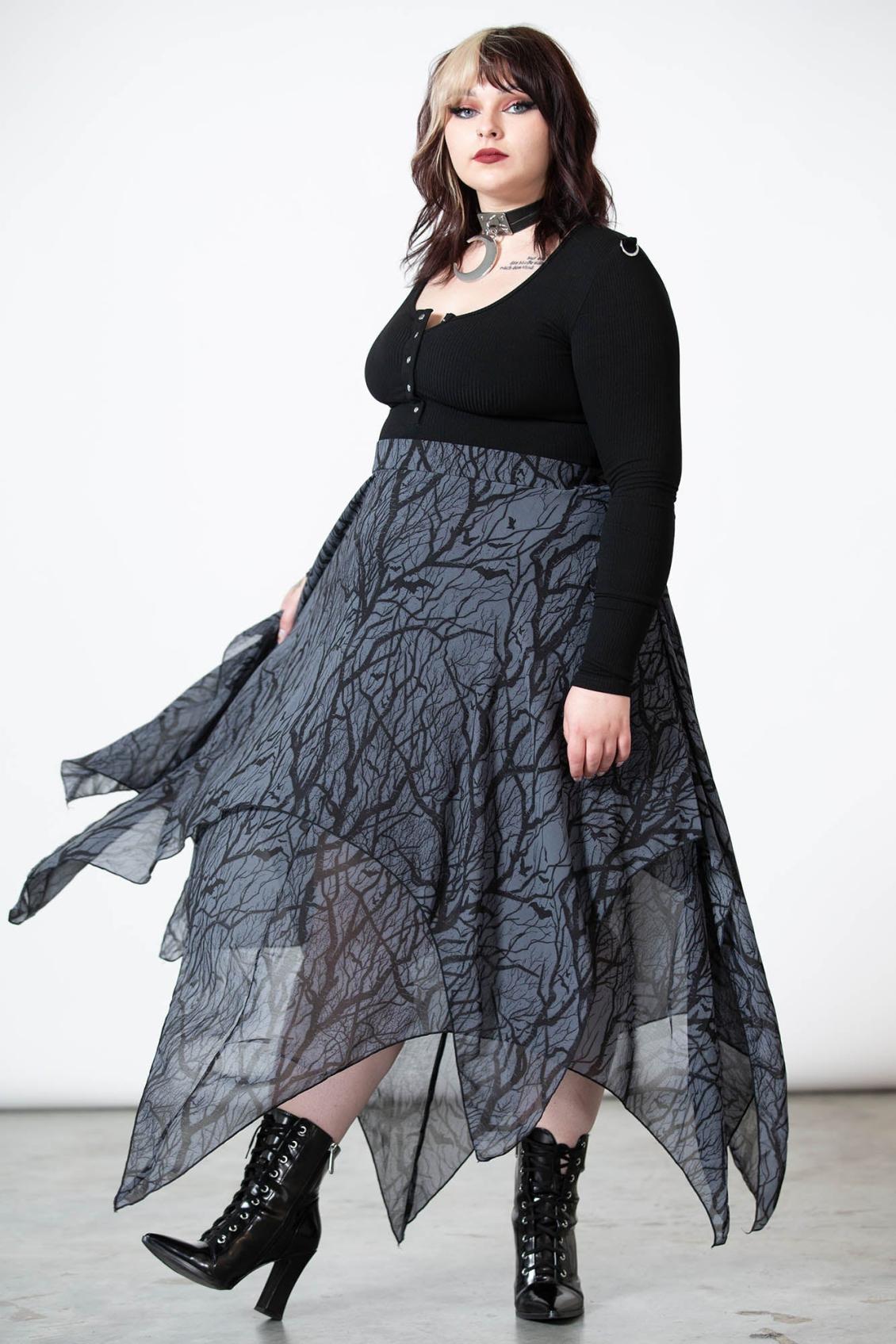 Women Maxi Skirts | Killstar Dasia Maxi Skirt