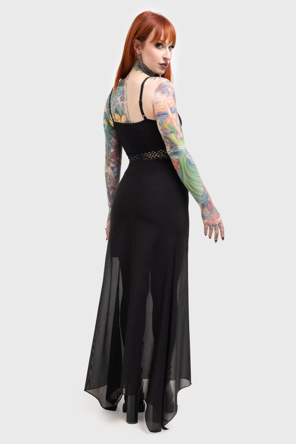 Women Maxi Skirts | Killstar Death Star Maxi Skirt