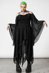 Women Maxi Skirts | Killstar Death Valley Skirt