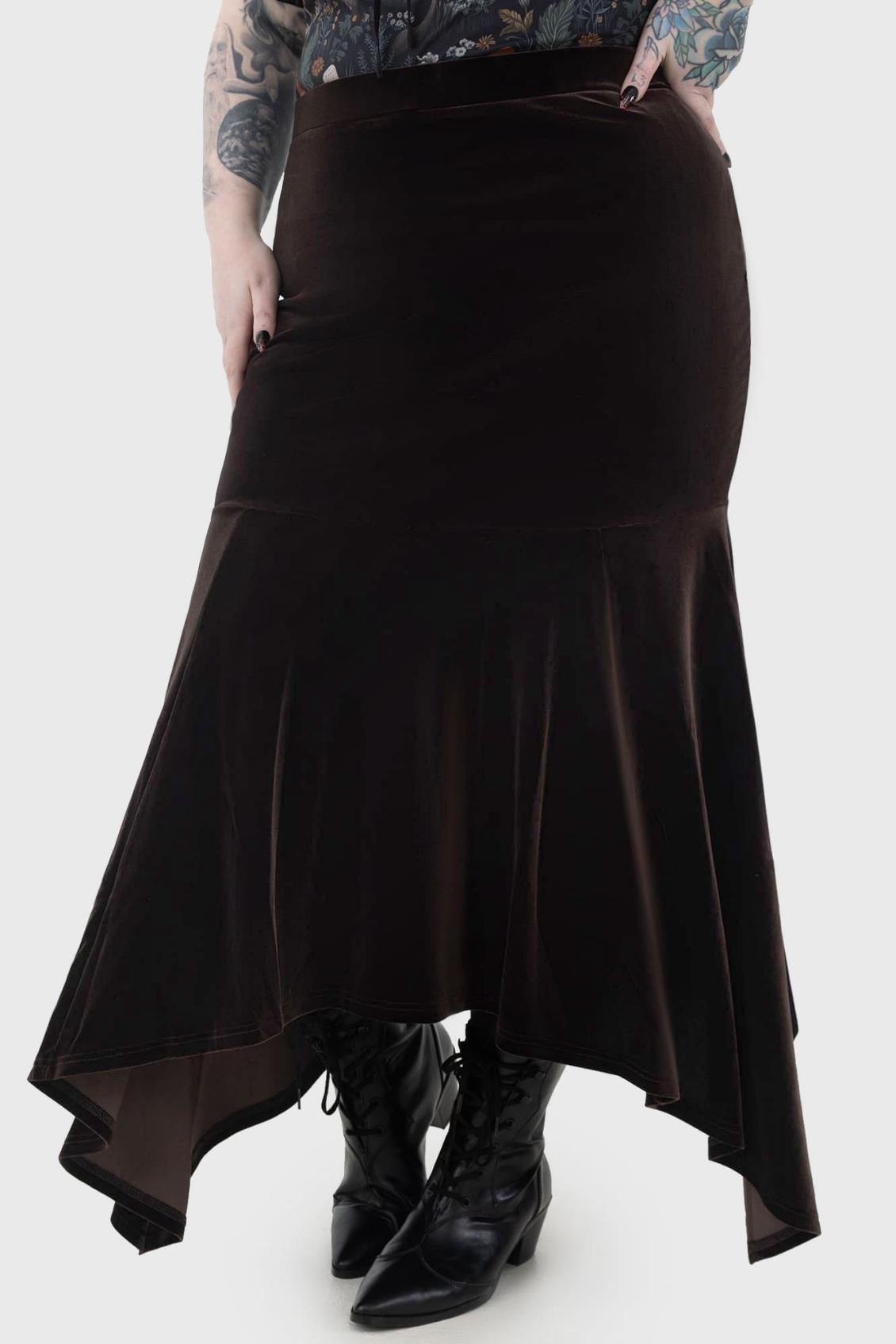 Women Maxi Skirts | Killstar Gatalea Skirt