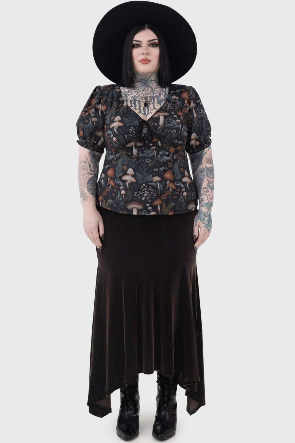 Women Maxi Skirts | Killstar Gatalea Skirt