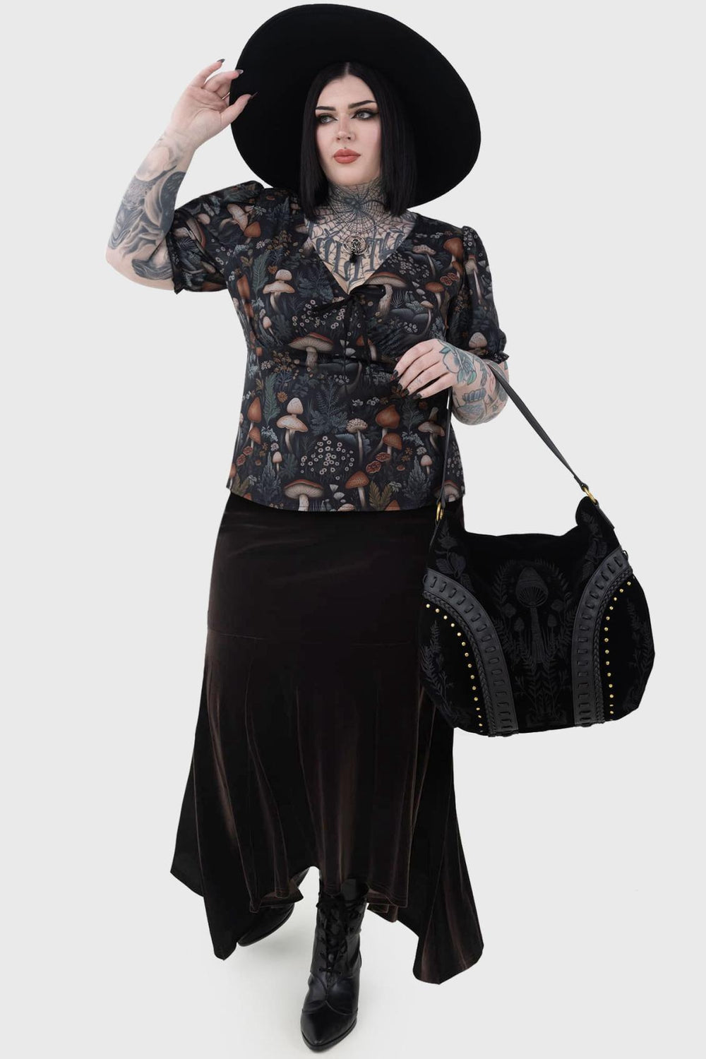 Women Maxi Skirts | Killstar Gatalea Skirt