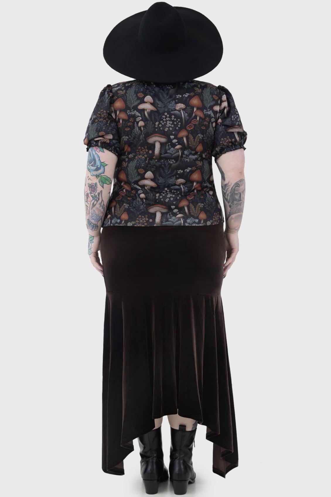 Women Maxi Skirts | Killstar Gatalea Skirt
