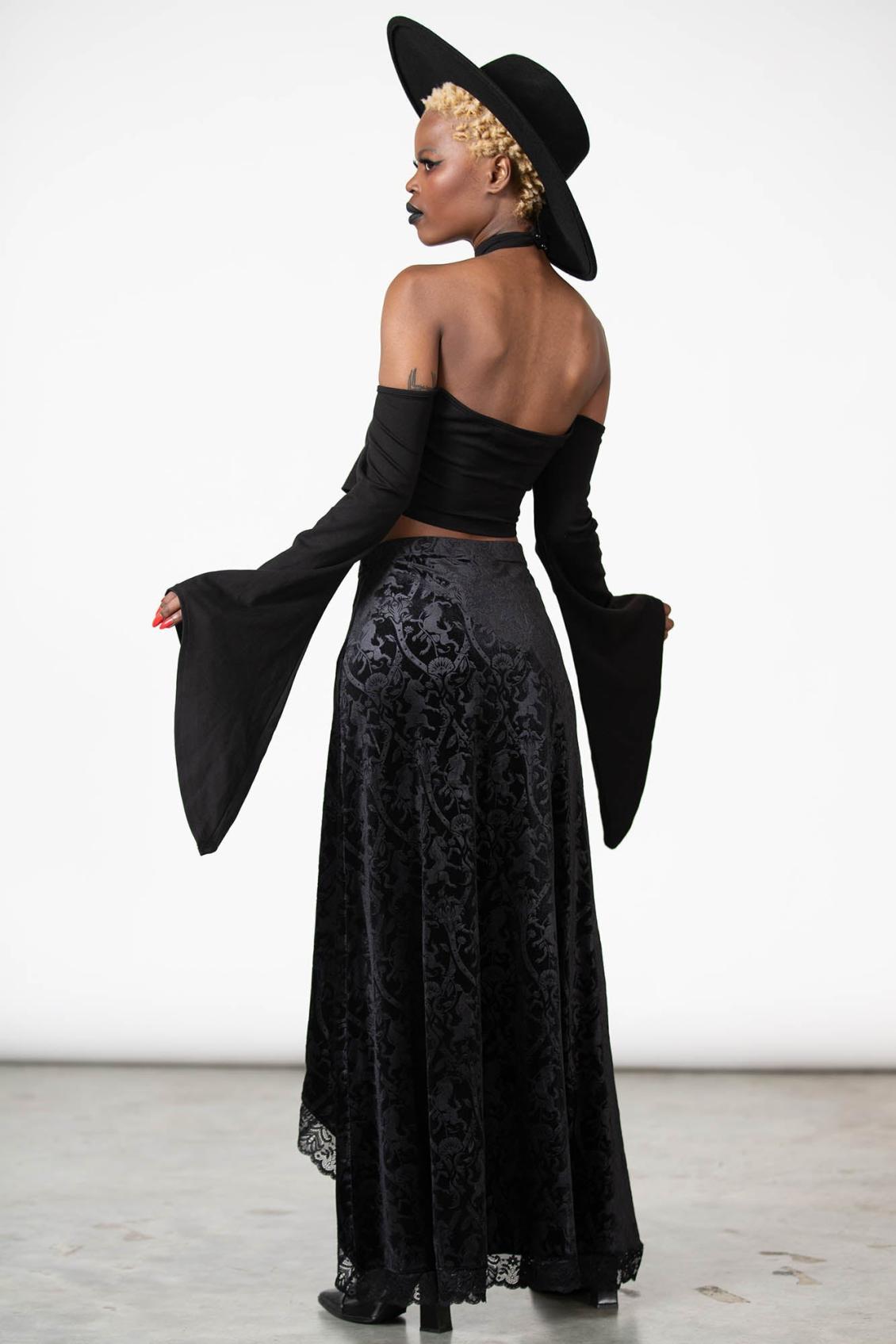 Women Maxi Skirts | Killstar Grailed Maxi Skirt [B]