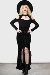 Women Maxi Skirts | Killstar Maudlin Maxi Skirt