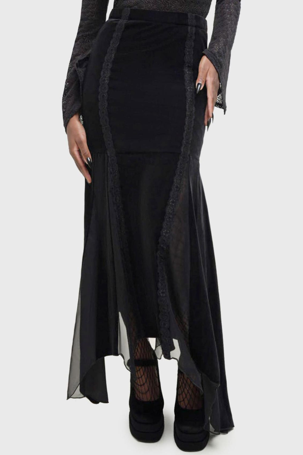 Women Maxi Skirts | Killstar Morose Skirt