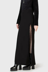 Women Maxi Skirts | Killstar Nocturnal Shade Maxi Skirt