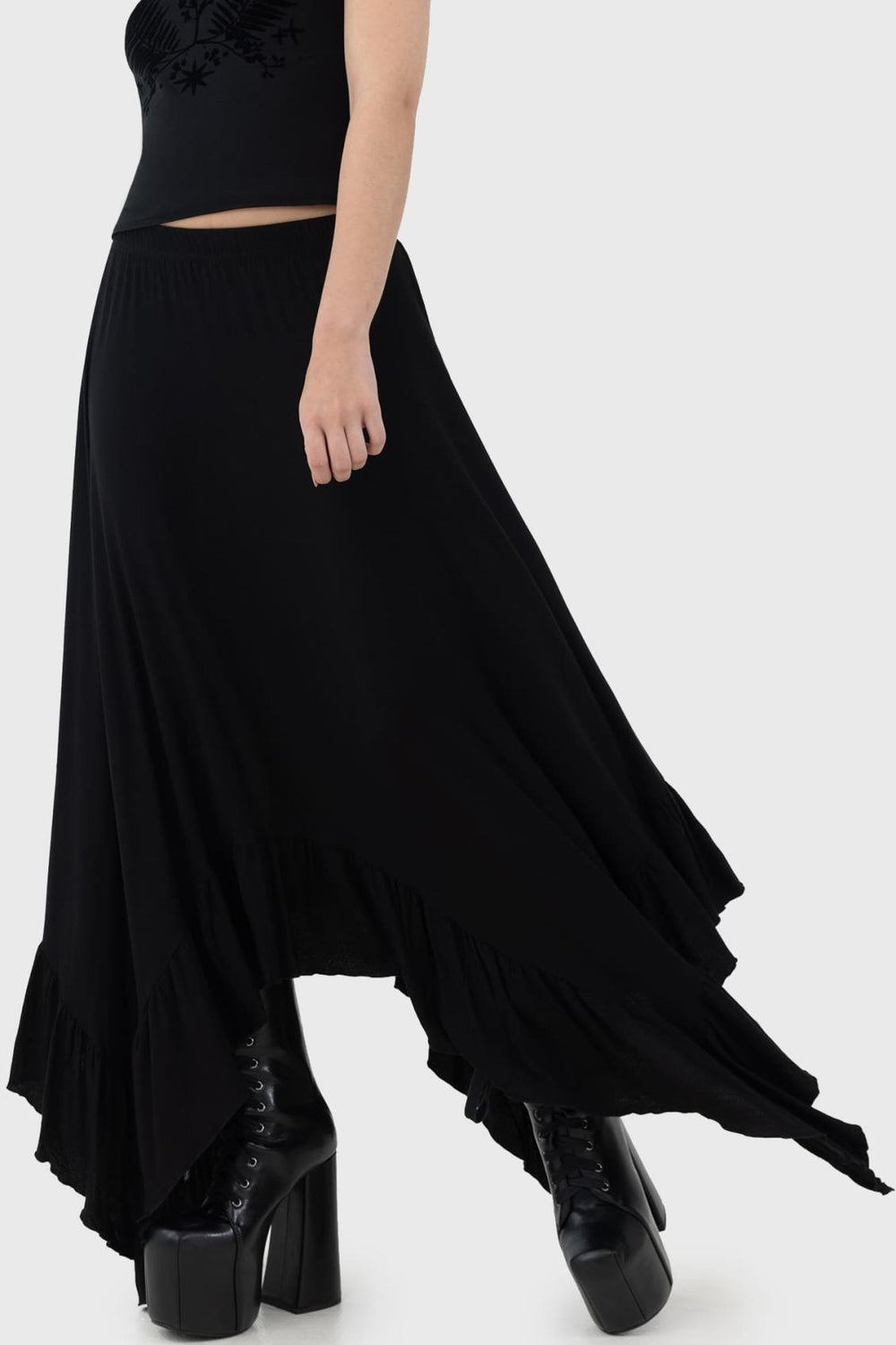 Women Maxi Skirts | Killstar Quiet Despair Skirt