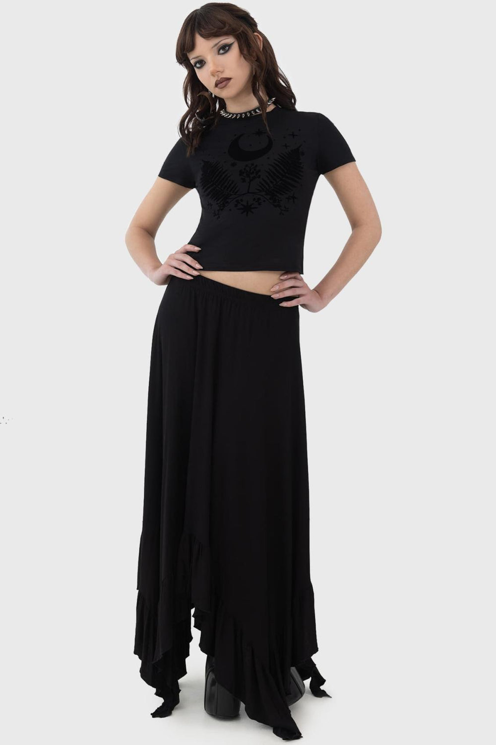 Women Maxi Skirts | Killstar Quiet Despair Skirt