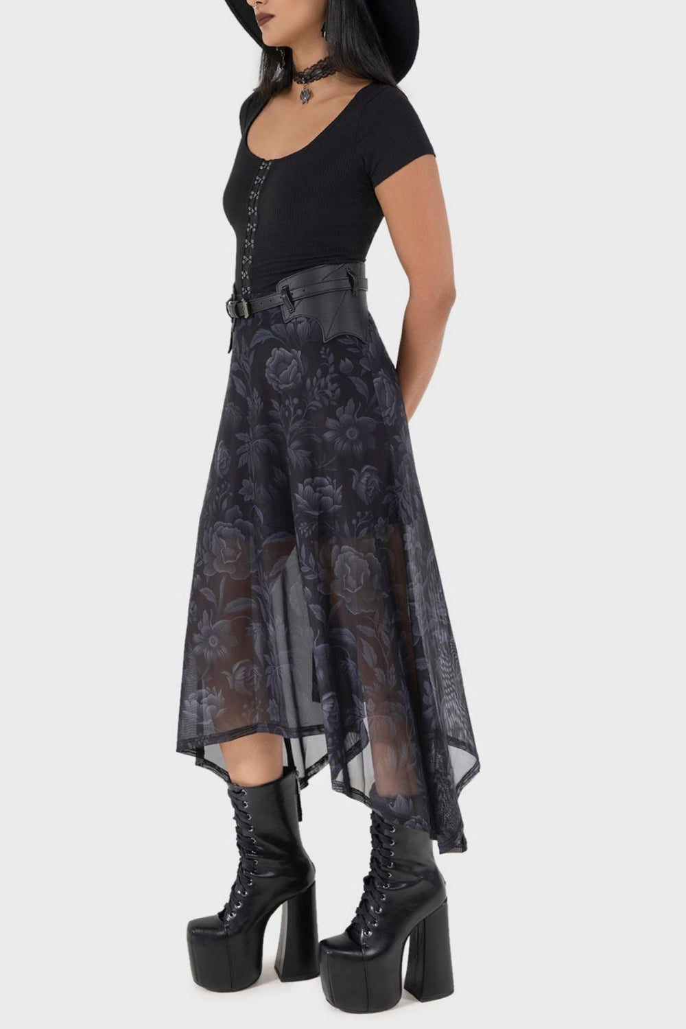 Women Maxi Skirts | Killstar Thursday Tale Skirt