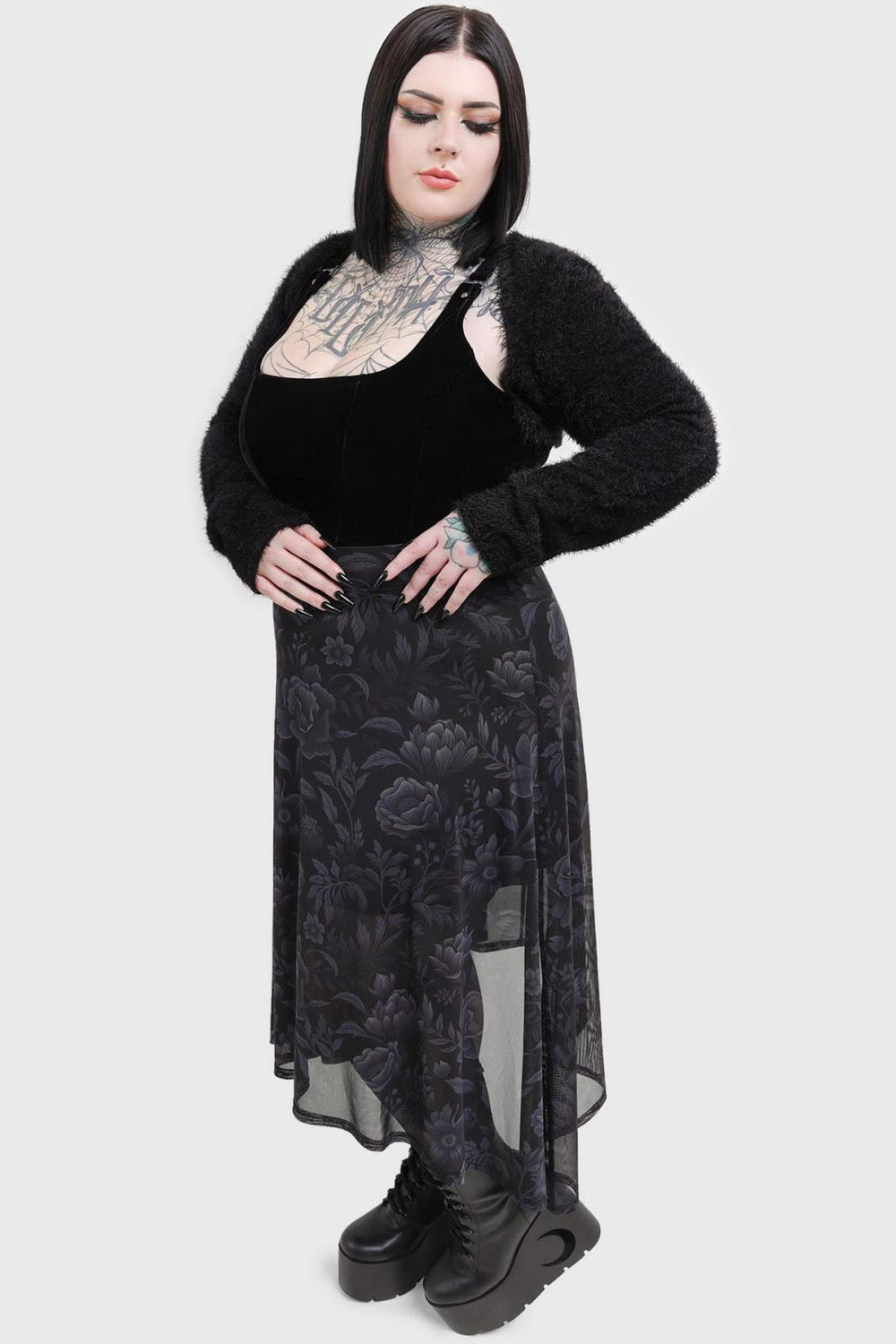 Women Maxi Skirts | Killstar Thursday Tale Skirt