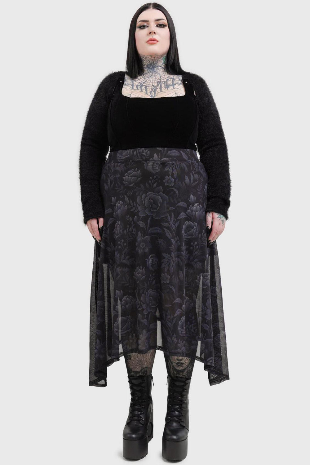 Women Maxi Skirts | Killstar Thursday Tale Skirt