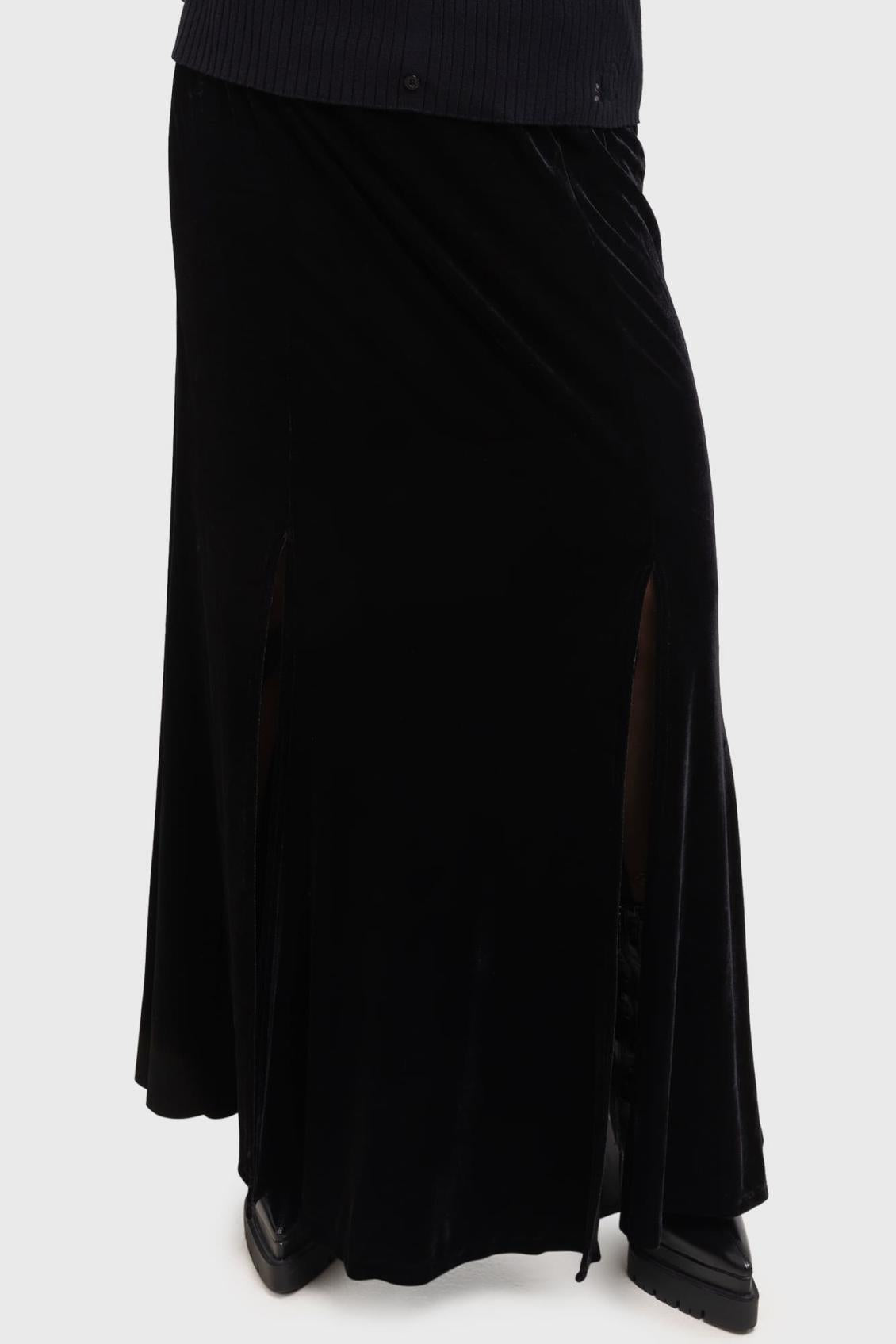 Women Maxi Skirts | Killstar Void Viper Skirt