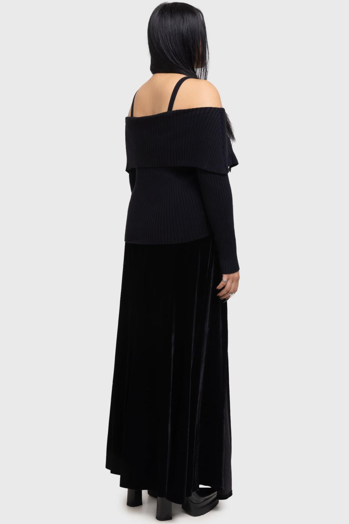 Women Maxi Skirts | Killstar Void Viper Skirt