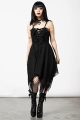 Women Midi | Killstar Anshee Lace-Up Dress
