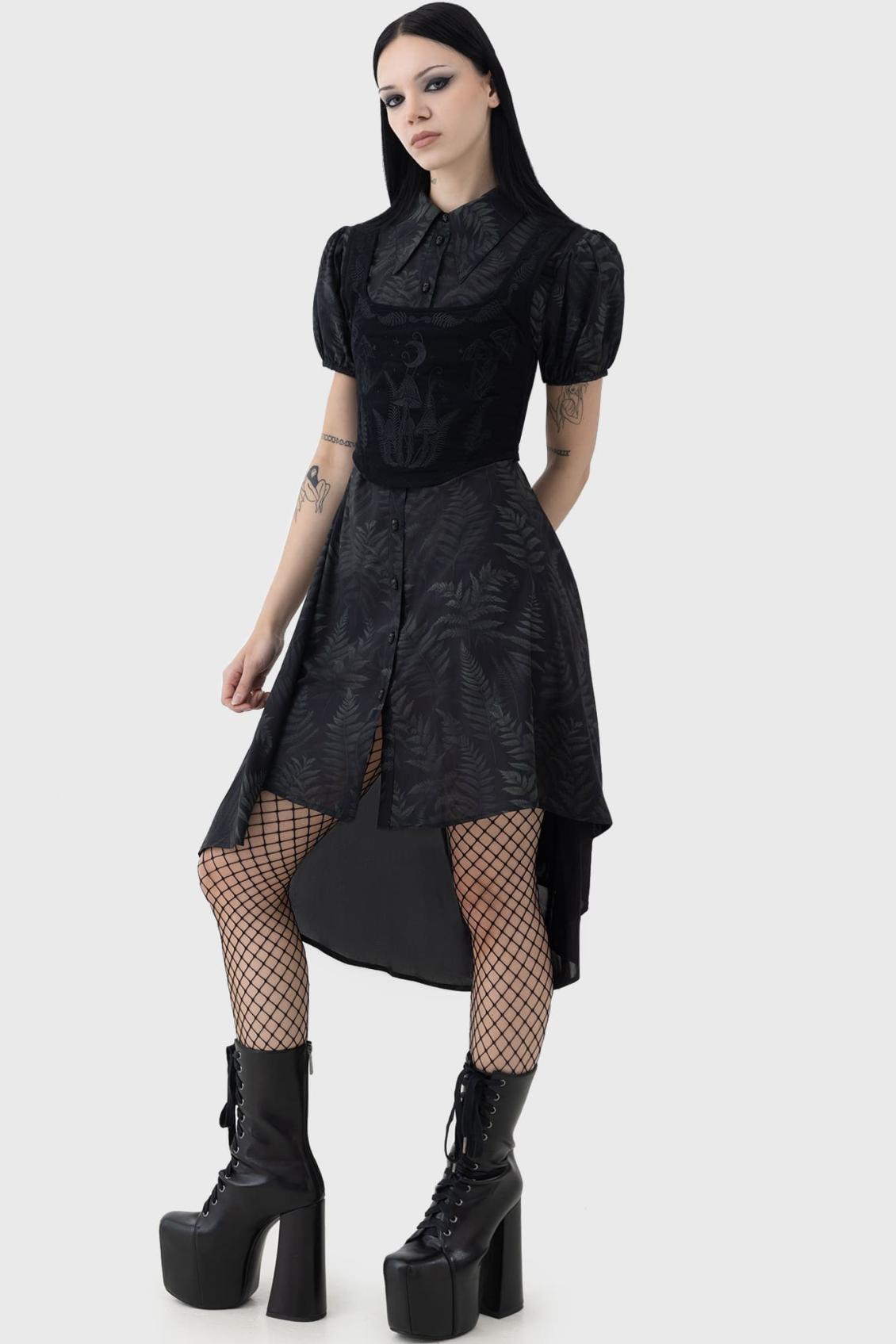Women Midi | Killstar Equinoxx Shirt Dress