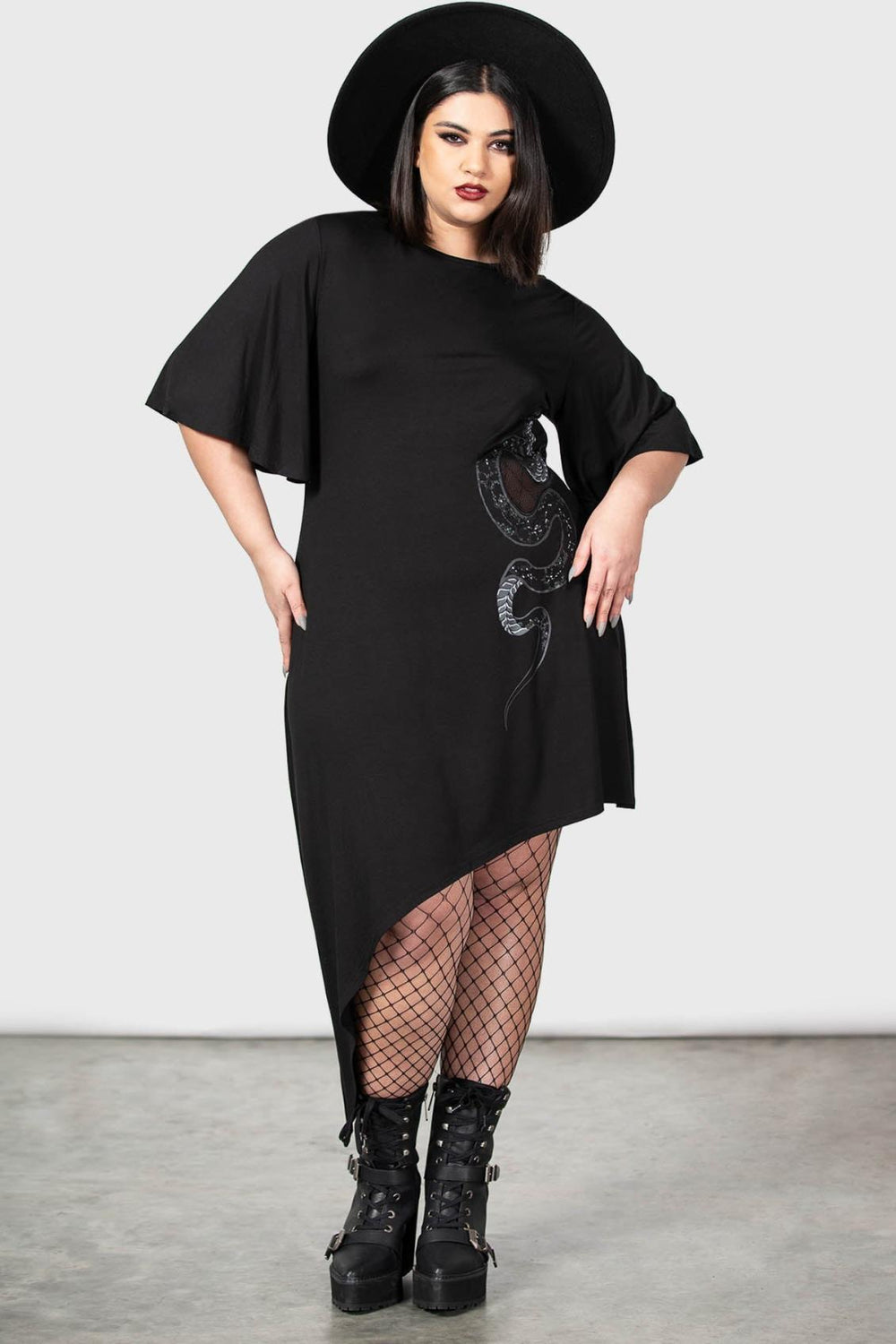 Women Midi | Killstar Maple Asymmetric Dress