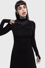 Women Midi | Killstar Midnight Riot Dress