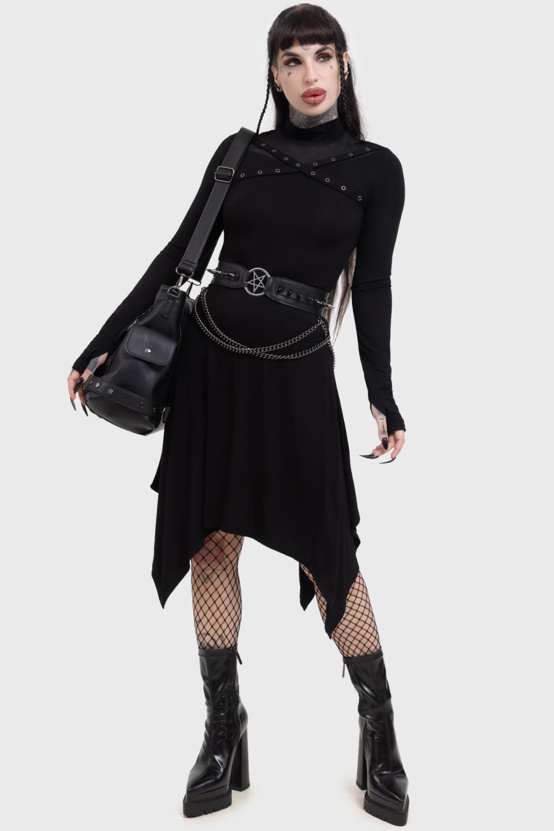 Women Midi | Killstar Midnight Riot Dress