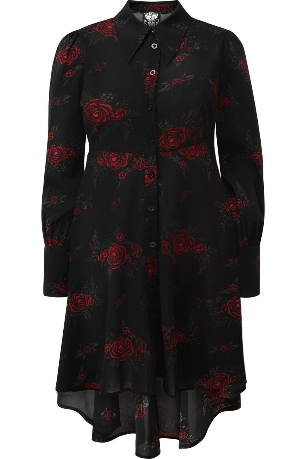 Women Midi | Killstar Pandora Shirt Dress