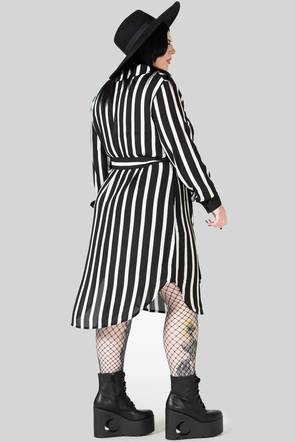 Women Midi | Killstar Zita&#039;s Ruins Shirt Dress