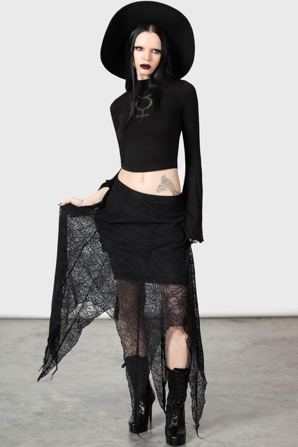Women Midi Skirts | Killstar Caroline Skirt