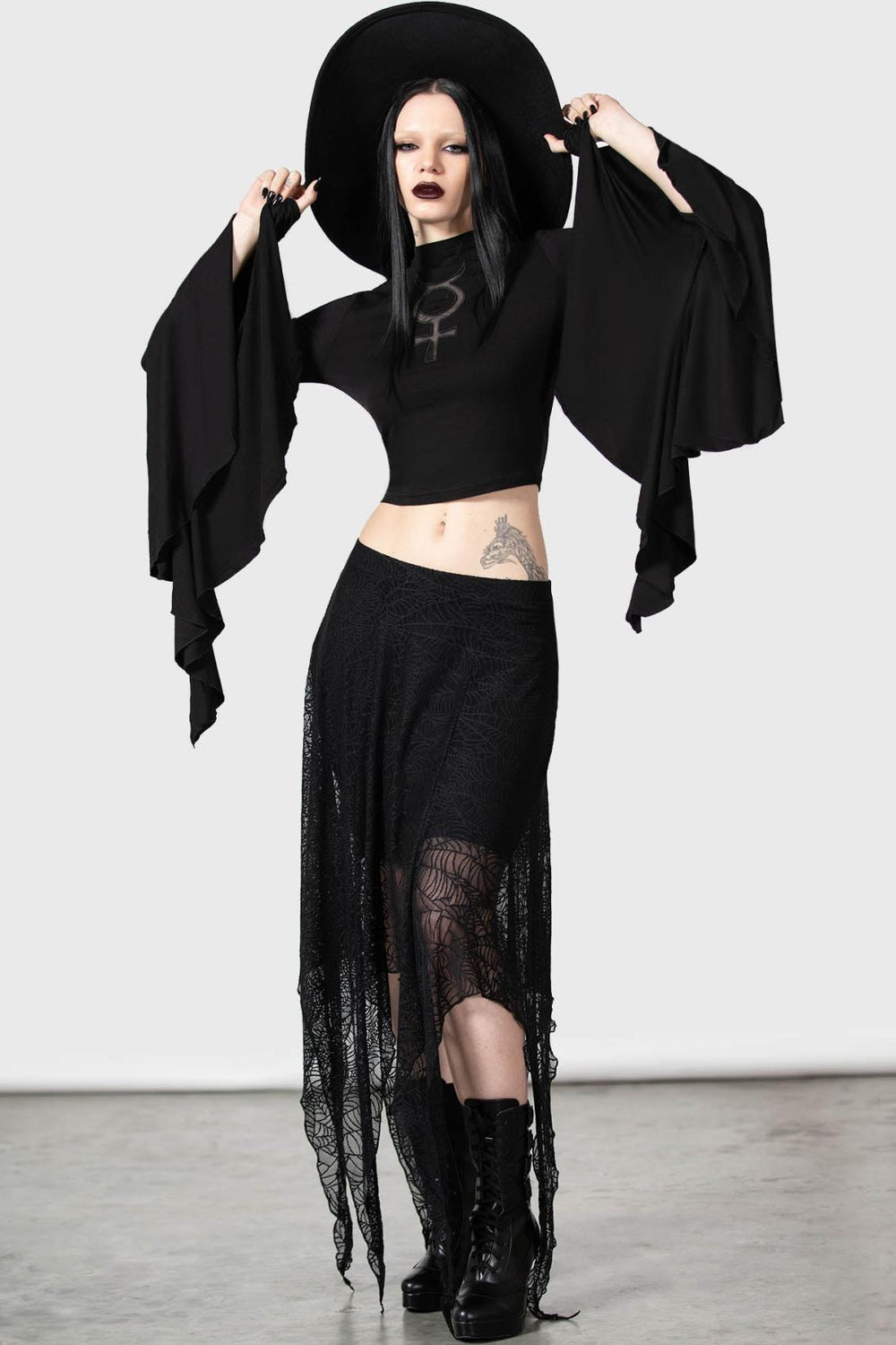 Women Midi Skirts | Killstar Caroline Skirt