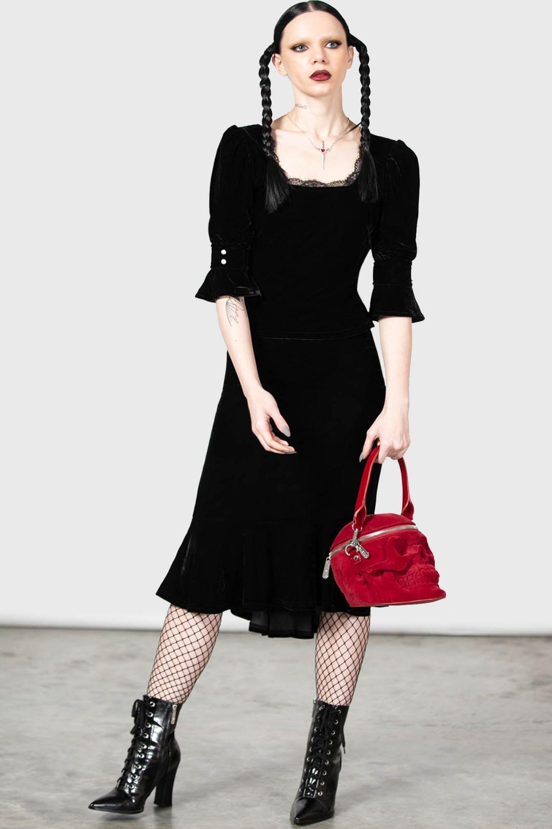 Women Midi Skirts | Killstar Drusilla Midi Skirt