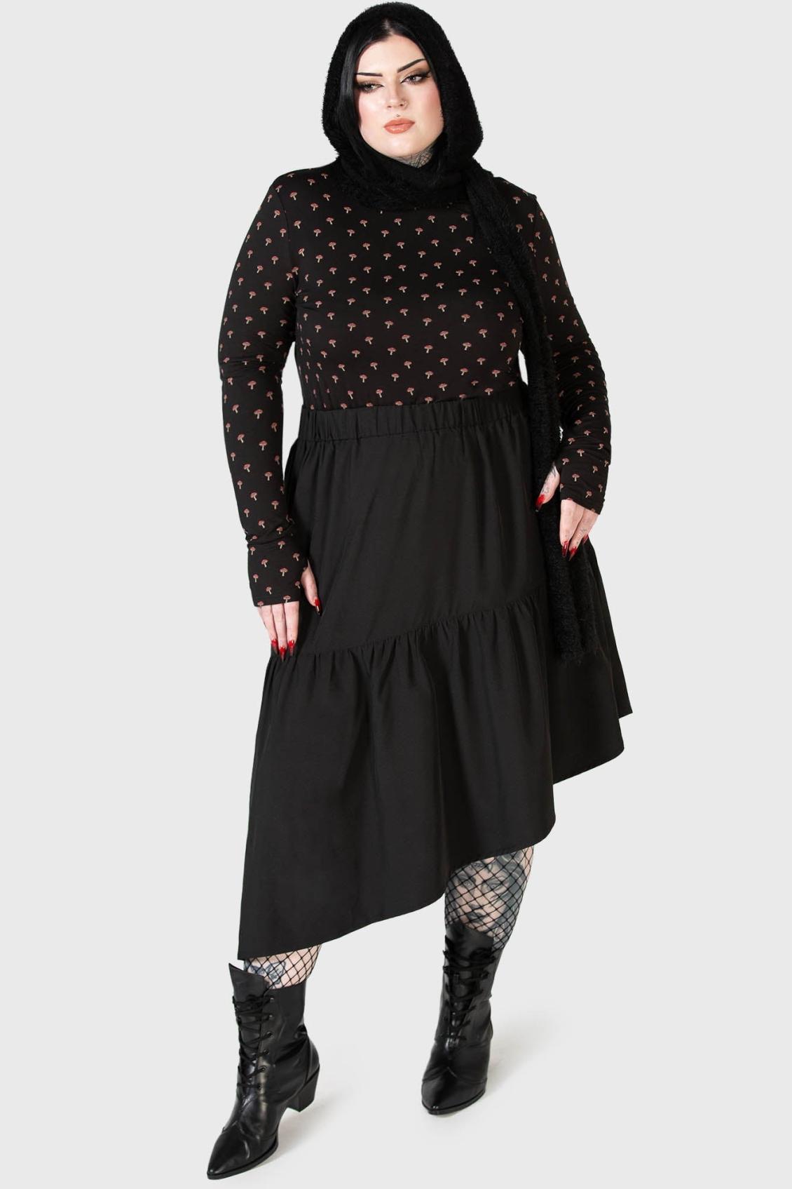 Women Midi Skirts | Killstar Othalo Midi Skirt