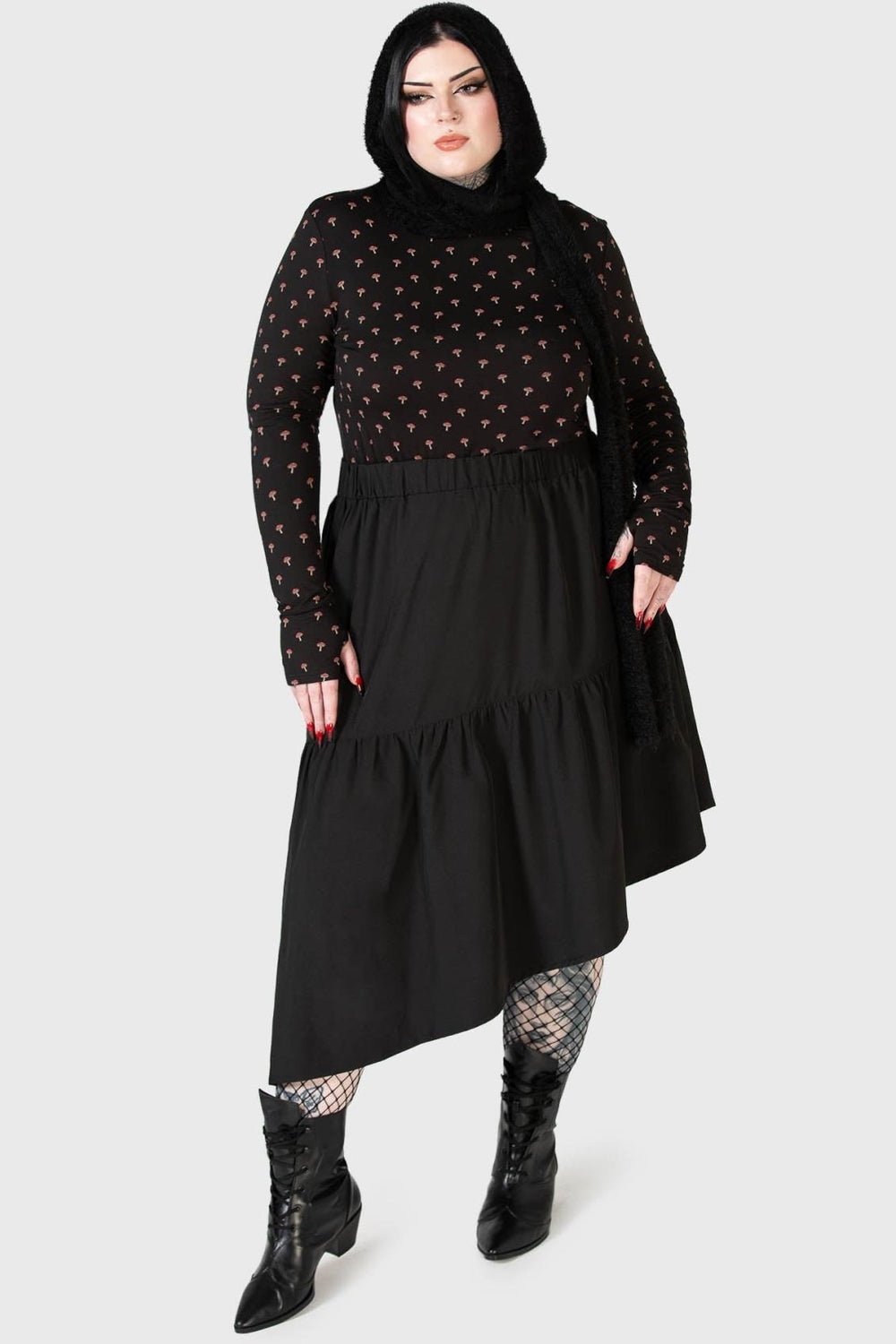 Women Midi Skirts | Killstar Othalo Midi Skirt