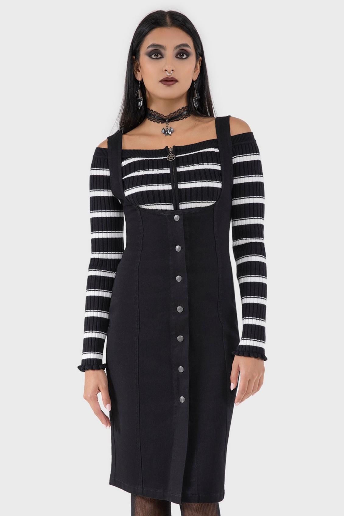 Women Midi Skirts | Killstar Serenella Underbust Skirt