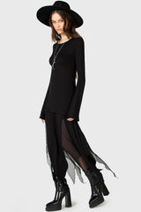 Women Midi Skirts | Killstar The Grimmer The Better Midi Skirt