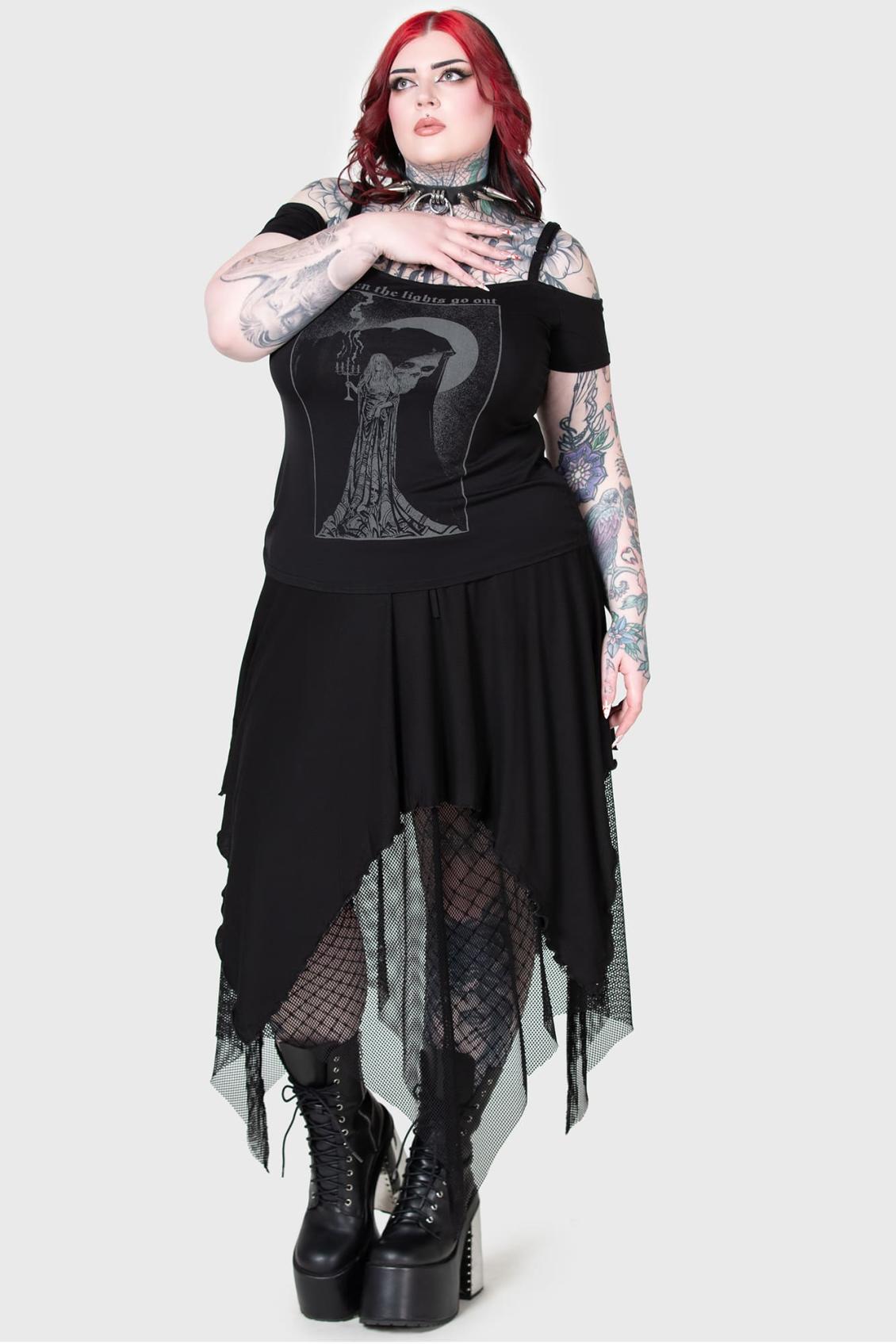 Women Midi Skirts | Killstar Witchiness Skirt